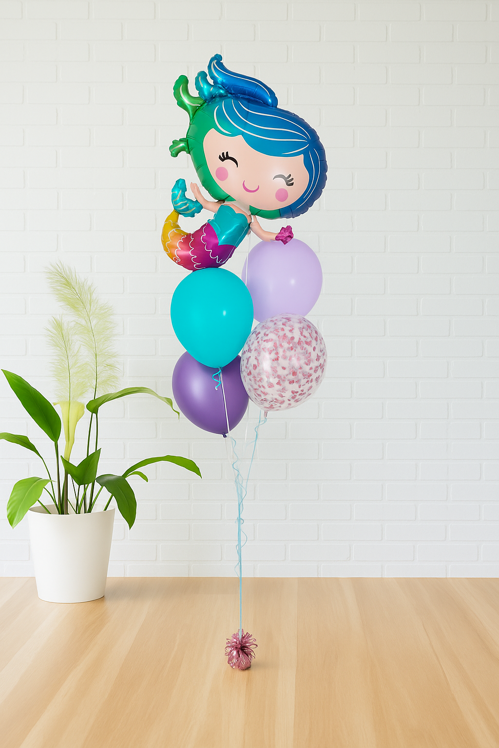Mermaid Birthday Balloons