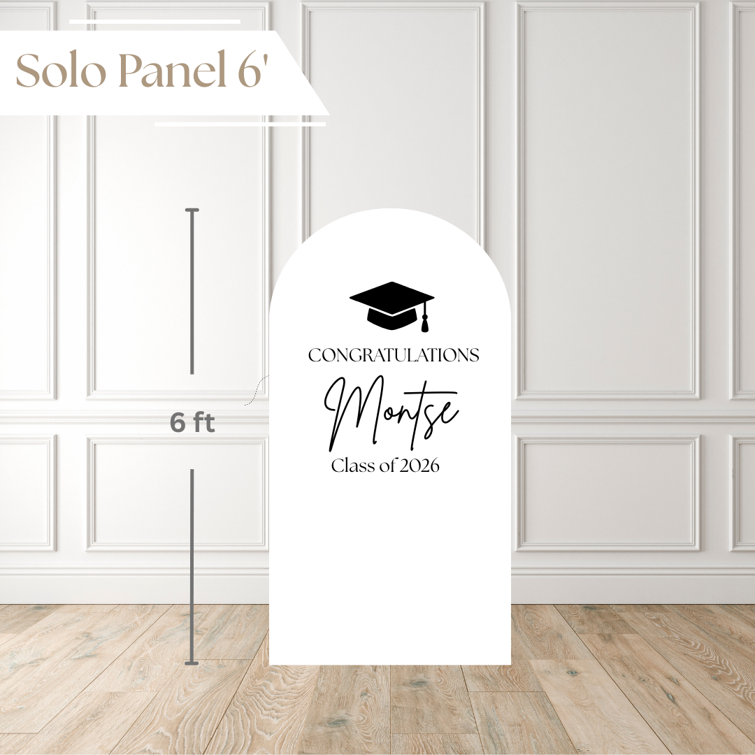 The Modern Graduate Printed Backdrop