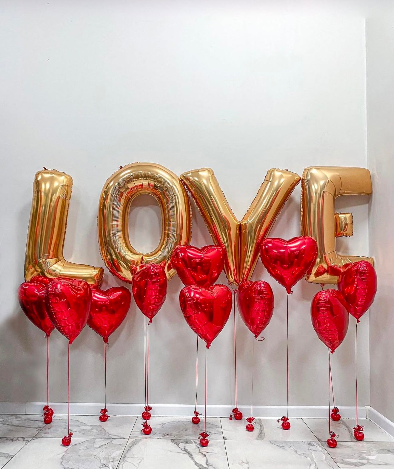 Luxury Custom Valentine’s Balloon Surprise