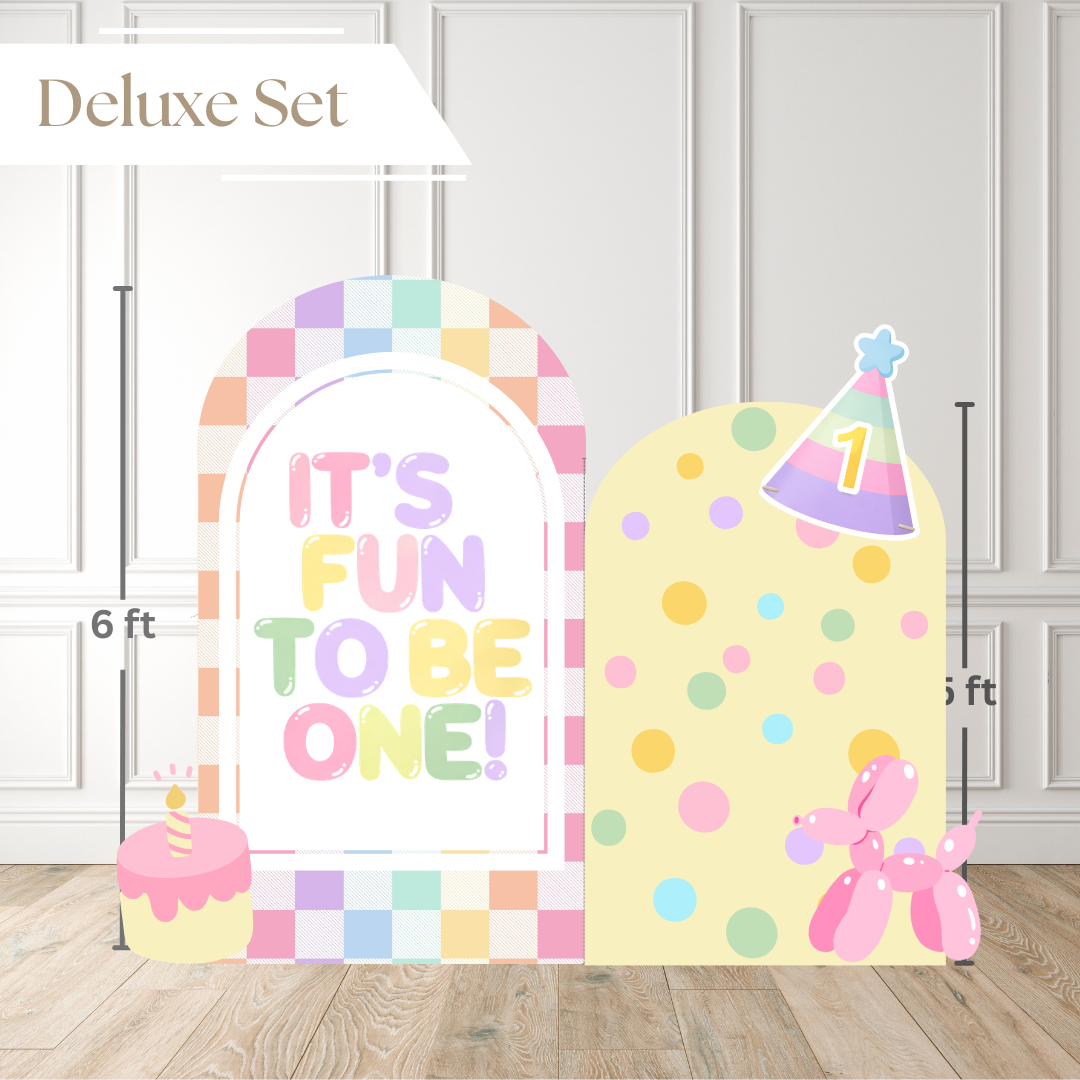 It’s Fun to Be One Printed Backdrop