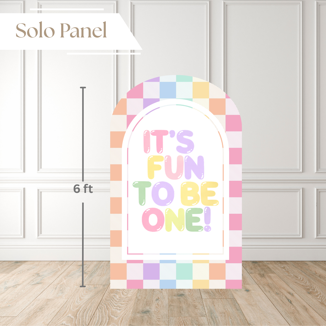 It’s Fun to Be One Printed Backdrop